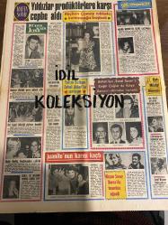 HAFTA SONU GAZETESİ DOĞUM GÜNÜ GAZETESİ (TURKİSH NEWSPAPER) - 28 MAYIS 1970 - Yıl:4 Sayı:175 -Yeni Çıkan Plaklar listesi -Sevim Tanürek – Selda Alkor – Yılmaz Güney – Sevim Tuna – Türkan Şoray – Neriman Köksal – Selma Güneri – Fatma Girik – Ziya Taşkent – Mediha Demirkıran – Ahmet Sezgin – Fatma Karanfil – Yıldızlar prodüktörlere karşı cephe aldı – Rüçhan Çamay – Münir Nurettin – Nevin Kardeş – Ümit Utku – Yalçın Gülhan – Zuhal Aktan – Ayhan Işık – Emel Sayın – Engin Çağlar – Hülya Darcan – Piraye Uzun – Halit Refiğ – Zaliha – Juanito – Serpil Örümcer – Nazan Şoray – Harika bir taklitçi Sevim Tanürek – B. Bardot – M. Laforet – David Niven – Florinda Bolkan – Alain Delon – Şantör Alpay – Nesrin Sipahi – Erkin Koray – Sheila – Sylvie – Ardağan – Muammer Yeşil – Burhan Damcıoğlu – Devletin müzik faaliyetlerini denetlemesi istendi – Vedat Sunay – Ali Ersöz – Ali – Siyah gözlerin – Kuru intihar – Ahlâk buhranı – Kahraman askerler – Solmaz kumaş – Şeytan dürtüyor – Düğmenin de beyni var – Du