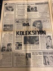 HAFTA SONU GAZETESİ DOĞUM GÜNÜ GAZETESİ (TURKİSH NEWSPAPER) - 28 MAYIS 1970 - Yıl:4 Sayı:175 -Yeni Çıkan Plaklar listesi -Sevim Tanürek – Selda Alkor – Yılmaz Güney – Sevim Tuna – Türkan Şoray – Neriman Köksal – Selma Güneri – Fatma Girik – Ziya Taşkent – Mediha Demirkıran – Ahmet Sezgin – Fatma Karanfil – Yıldızlar prodüktörlere karşı cephe aldı – Rüçhan Çamay – Münir Nurettin – Nevin Kardeş – Ümit Utku – Yalçın Gülhan – Zuhal Aktan – Ayhan Işık – Emel Sayın – Engin Çağlar – Hülya Darcan – Piraye Uzun – Halit Refiğ – Zaliha – Juanito – Serpil Örümcer – Nazan Şoray – Harika bir taklitçi Sevim Tanürek – B. Bardot – M. Laforet – David Niven – Florinda Bolkan – Alain Delon – Şantör Alpay – Nesrin Sipahi – Erkin Koray – Sheila – Sylvie – Ardağan – Muammer Yeşil – Burhan Damcıoğlu – Devletin müzik faaliyetlerini denetlemesi istendi – Vedat Sunay – Ali Ersöz – Ali – Siyah gözlerin – Kuru intihar – Ahlâk buhranı – Kahraman askerler – Solmaz kumaş – Şeytan dürtüyor – Düğmenin de beyni var – Du