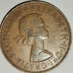 İNGİLTERE 1964   HALF PENNY