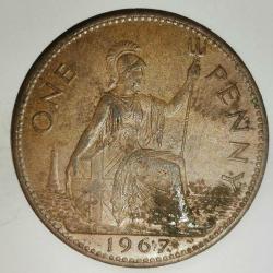 İNGİLTERE 1967    1  PENNY
