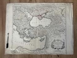 CARTE DE L’EMPIRE DU GRAND SEIGNEUR tant en EUROPE qu’en ASIE