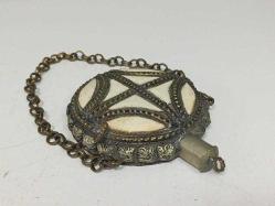 Antika Bronz Barutluk