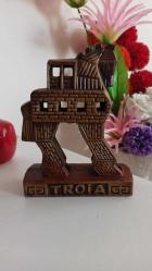 vintage Truva Atı polyester biblo & 21 x 15 cm