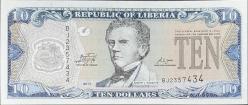 Liberya 10 Dolar 2011 ÇİL