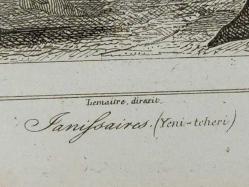 Nadir 1800'ler Orijinal Avrupa Baskısı Osmanlı Yeniçeriler Gravür