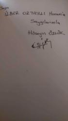 Gözlerimi İstiyorum YAZARINDAN İLBER ORTAYLIYA İMZALI 1.BASKI