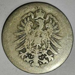 ALMANYA  1876    10 PFENNIG