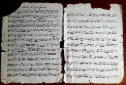 Osmanlıca Nota - Kemani Memdouh - Taksim