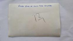 SEVİM TUNA & ŞANTÖZ ENDER ERİM'İN ORİJİNAL FOTOĞRAFI - 18 x 12 cm EBADINDA - ENDER ERİM ve SEVİM TUNA BİRLİKTE OTURUP SOHBET EDERLERKEN ÇEKİLMİŞ BİR KARE