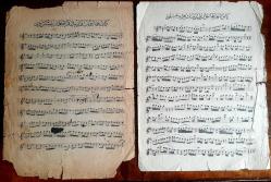 Osmanlıca Nota - Kemani Tateios Effendi - Pechref Kardjahar - Chant Turc