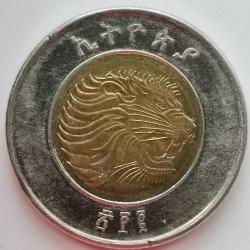 ETİYOPYA 2010  1 BIRR