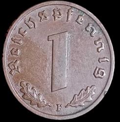 Almanya 1938 F Adolf Hitler Dönemi 1 Reichspfenig