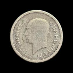 25 Kuruş 1935 Gümüş KM#864