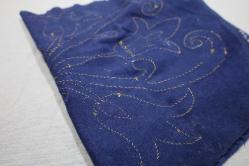 MAVİ UZUN YASTIK  40 x 105 cm