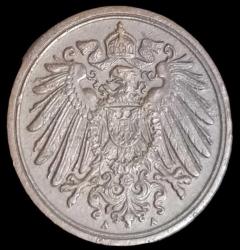 Almanya 1902 A 1 Pfennig Nadir
