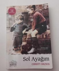 SOL AYAĞIM CHRİSTY BROWN İKİNCİ EL KİTAP KONDİSYON YÜKSEK