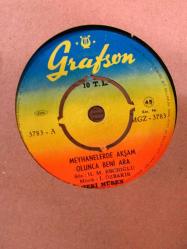 45'lik - Zeki Müren - Meyhanelerde Akşam Olunca Beni Ara, Gözlerin Neden Çok Güzel Bugün