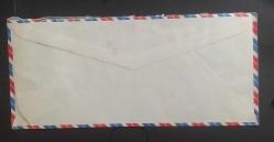 Türkiye Cumhuriyeti 1987 Çok  pullu  Zarf Amerika ya yollanılmış.