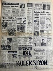 HAFTA SONU GAZETESİ DOĞUM GÜNÜ GAZETESİ (TURKİSH NEWSPAPER) - 6 ŞUBAT 1971 - Yıl:4 Sayı:211 -Yeni Çıkan Plaklar listesi -Tam Sayfa Elif Plak Reklamı -Sevgi Can - Tanju Korel - Fatma Girik - Cüneyt Arkın - Nebahat Çehre - Tugay Toksöz - Belgin Doruk - Hüseyin Zan - Nermin Candan - Suheyl Denizci - Kerem Güney - Leyla Nur - Gülay Alp - Yusuf Kaya - Juanito - Gönül Öner - Mediha Ertüre - Esin Afşar - Aydın Ulucan - Fatma Karanfil - Hüsnü Tüliner - İstek Rita - Hamdi Tanses - Mehmet Üçgül - Mahmut Coşkunsees - Özel Durak - Kamber - Ali Rıza - Sümer Özek - Ayberk Çölok - Ayşen Grman - Önder Akın - Salih Dedemoğlu - Tunç Plak Dursun Salkım - Öztürk Serengil - Fatoş - Gün Görmüşler  Setlerde kazalar artıyor - Sevgi Can Tanju Korel yaralandı - Bir gün içinde 2 defa evlendi - İlk nikah Cüneyt Arkın ile - İkinci nikah Zengin İş Adamı ile - Antwerp turunda gazinodan çıkarken kaza geçirdi - Nebahat Çehre’nin 3 bin liralık elbisesini parçaladı - Halkın sevgilisi Nermin Candan - Altın sesi ile yine