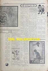 Osmanlıca Akbaba Mizah Dergisi-Gazetesi, Orijinal Dönem Basım, (Ottoman Magazine-Newspaper) - 18 Ekim (Teşrin-i Evvel) 1926 - Sayı: 404 - Karikatürist Ramiz Gökçe'nin Çalışması: İngiliz Matbuatı Yalan Neşriyatıyla İtalya'yı Aleyhimize Kışkırtmak İstiyor... 