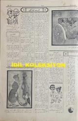 Osmanlıca Akbaba Mizah Dergisi-Gazetesi, Orijinal Dönem Basım, (Ottoman Magazine-Newspaper) - 18 Ekim (Teşrin-i Evvel) 1926 - Sayı: 404 - Karikatürist Ramiz Gökçe'nin Çalışması: İngiliz Matbuatı Yalan Neşriyatıyla İtalya'yı Aleyhimize Kışkırtmak İstiyor... 