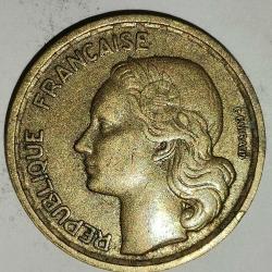 FRANSA  1955   10 FRANK