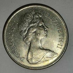 İNGİLTERE  1971   5  PENCE
