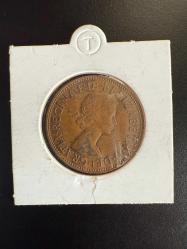 1965 1 Penny İngiltere
