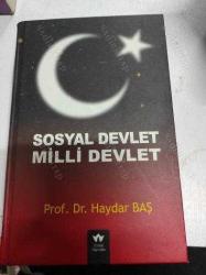 SOSYAL DEVLET  MİLLİ DEVLET ciltli