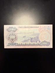 6. Emisyon 1.tertip 1000 Türk Lirası C51 ÇA+