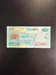 2022 10 Kwacha Zambiya ÇİL