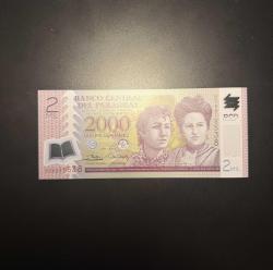 LOT.7 » 2017 2 Mil Guarani Paraguay Polimer ÇİL