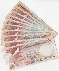 6. EMİSYON - 20 TL - 10 ADET