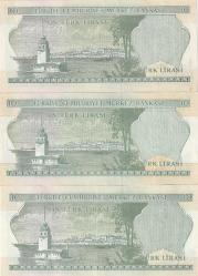 6.Emisyon 10 TL Lotu 3 adet ÇİL ALTI