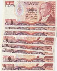 7.Emisyon 20.000 TL Lotu 8 Adet, ÇİLALTI