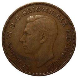 İngiltere 1 Penny 1947 ÇÇT+/ÇA