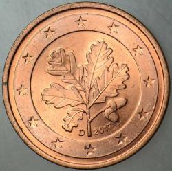 ALMANYA 2 EURO CENT 2017 D. ÇİL(-)