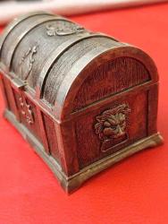 DR18-----ALMAN GÜMÜŞÜ SANDIK ŞEKLİNDE KUTU