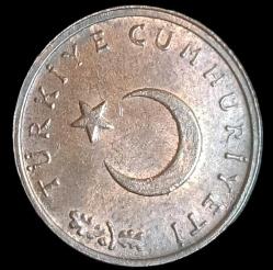 1965 1 Kuruş Bakır 1gr