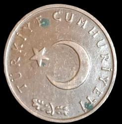1965 1 Kuruş Bakır 1gr
