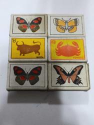 ORİJİNAL DÖNEM ÜRÜNÜ KOLEKSİYONLUK 6 ADET KİBRİT