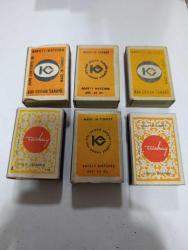 ORİJİNAL DÖNEM ÜRÜNÜ KOLEKSİYONLUK 6 ADET KİBRİT