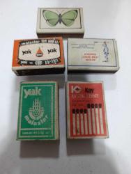 ORİJİNAL DÖNEM ÜRÜNÜ KOLEKSİYONLUK 5 ADET KİBRİT