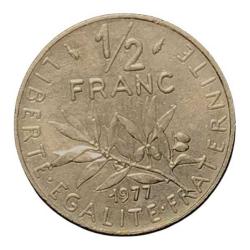 Fransa 1/2 Franc (1977) – Ekin Eken Kadın