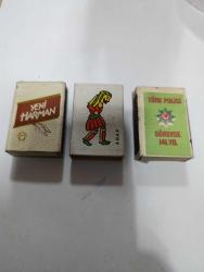 ORİJİNAL DÖNEM ÜRÜNÜ KOLEKSİYONLUK 3 ADET KİBRİT
