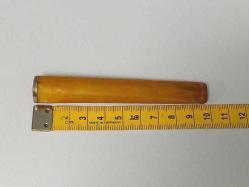 Antika Osmanlı Miskevi Gümüş Detaylı Ağızlık