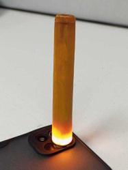 Antika Osmanlı Miskevi Gümüş Detaylı Ağızlık