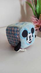 vintage orijinal Mıckey Mouse çıngıraklı peluş & 8x8 cm