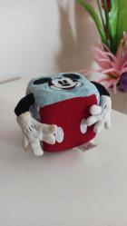 vintage orijinal Mıckey Mouse çıngıraklı peluş & 8x8 cm