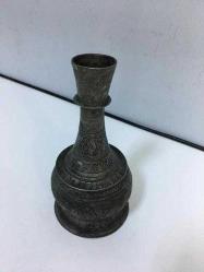 Antika Osmanlı İslami Bronz Vazo